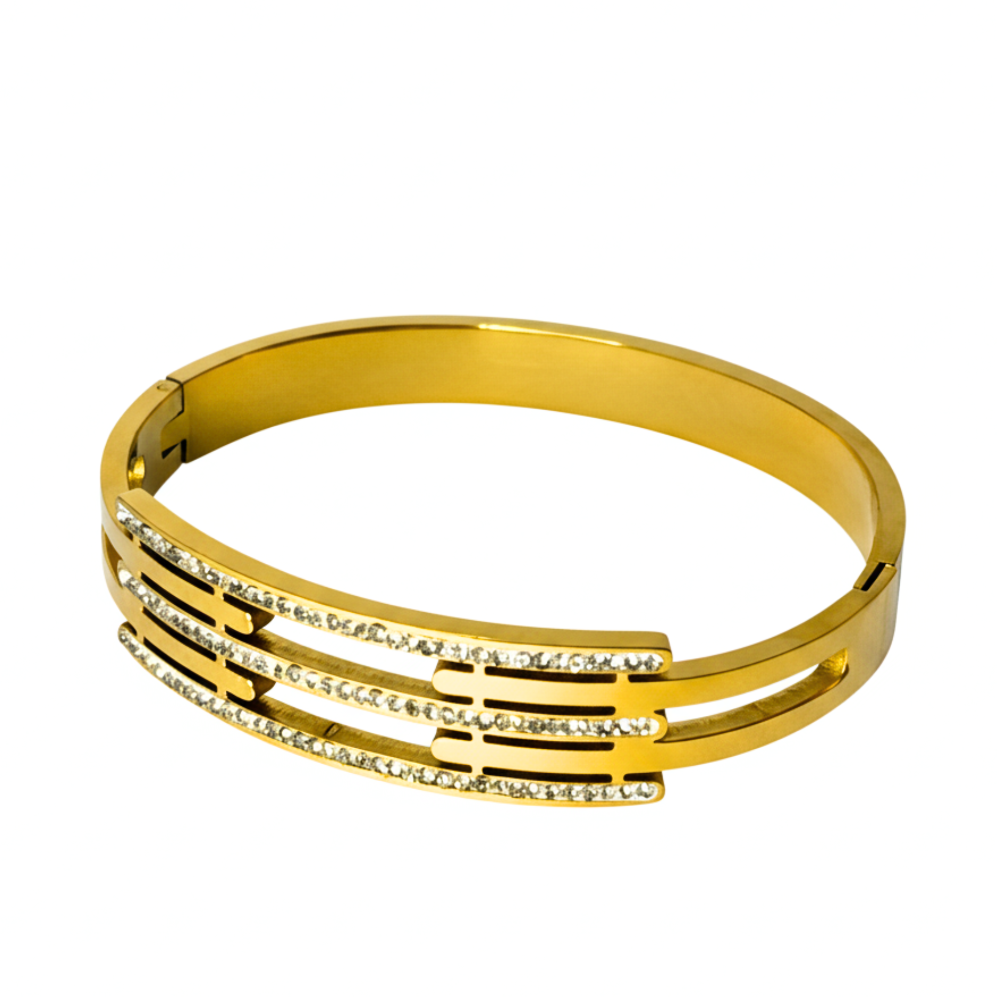 3 Stripes Gold & Diamonds